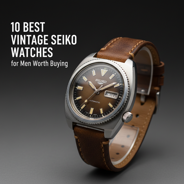 10 Best Vintage Seiko Watches for Men Worth Buying