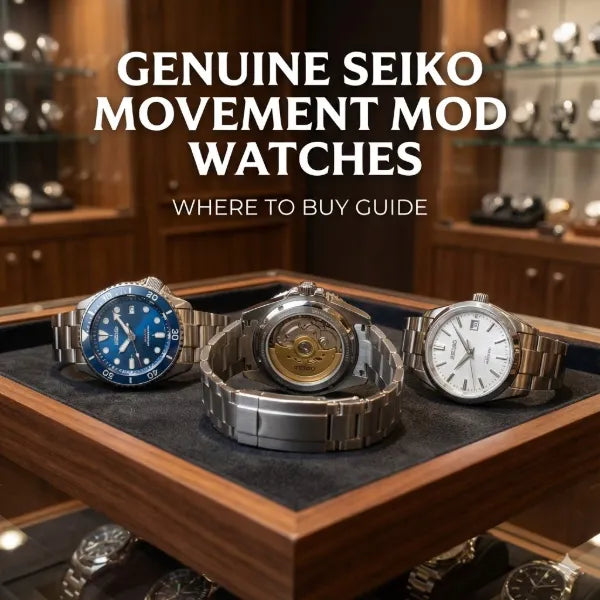 Genuine Seiko Movement Mod Watches: Where to Buy Guide