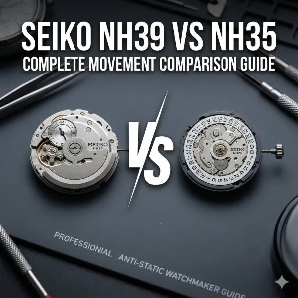 Seiko NH39 vs NH35: Complete Movement Comparison Guide