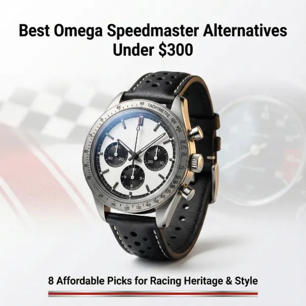 Best Omega Speedmaster Alternatives Under $300: 8 Affordable Picks
