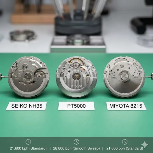 NH35 vs PT5000 vs Miyota 8215: Which Movement Is Best in 2025?
