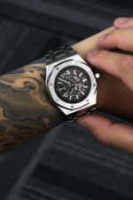 Mod Royal Oak Skeleton Black Silver - Image 2