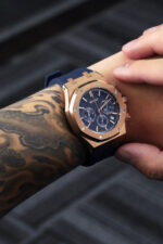 Mod Royal Oak Blue Gold Chronograph - Image 2