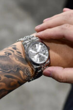 Mod Datejust Roman Silver - Image 2