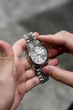Mod Datejust Roman Silver - Image 3