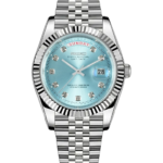 Mod Day-Date Sky Blue Diamond