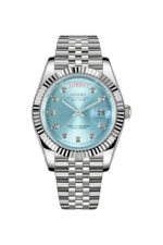 Mod Day-Date Sky Blue Diamond