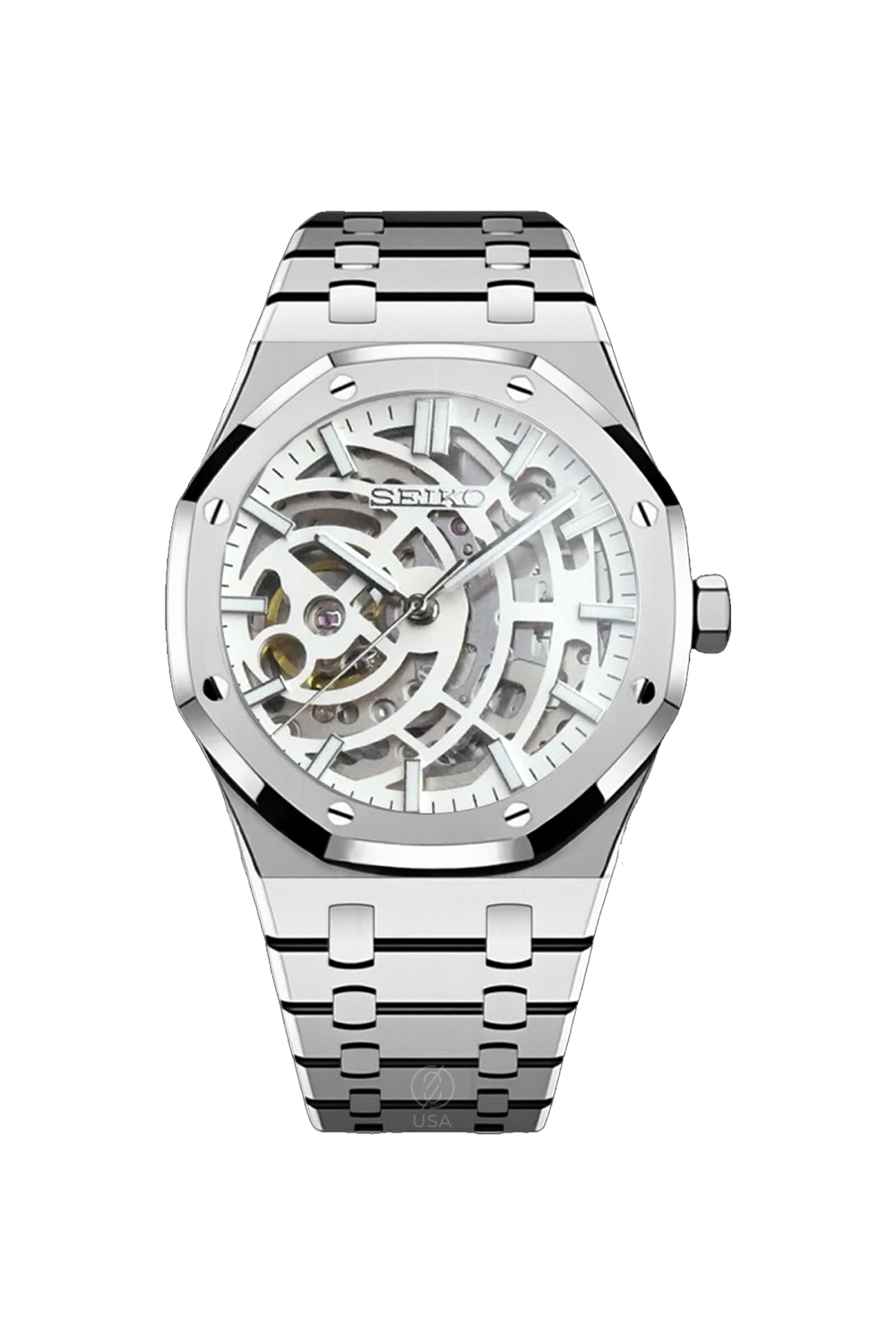 3_4913e793-efc6-4d82-9ff7-f39a8271767e.png Mod Royal Oak Skeleton White Silver - Image 1