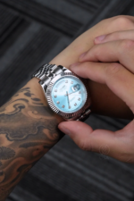 Mod Day-Date Sky Blue Diamond - Image 2