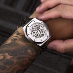 Mod Royal Oak Skeleton White Silver - SKYRIM WRIST