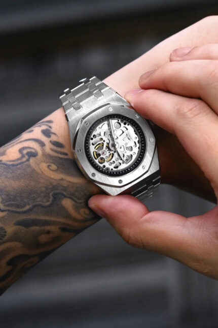 Mod Royal Oak Skeleton Silver II - SKYRIM WRIST
