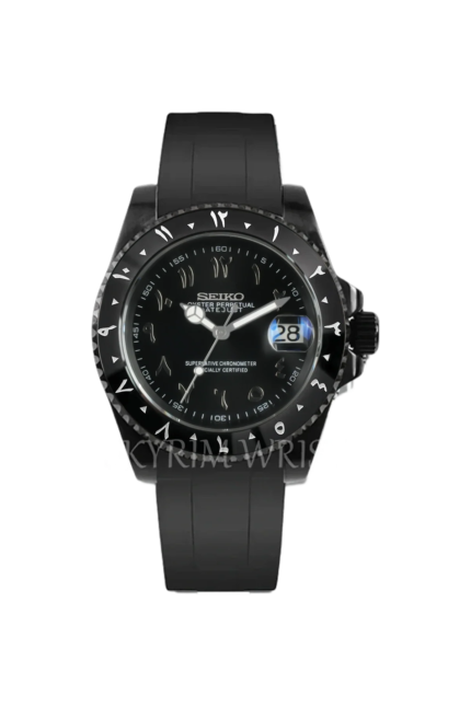 Mod Yacht-Master Arabic Black - SKYRIM WRIST