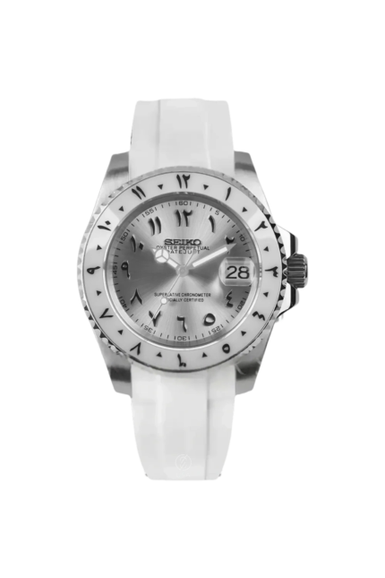 Mod Yacht-Master Arabic Silver White