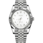 Mod Datejust Arabic White - SKYRIM WRIST