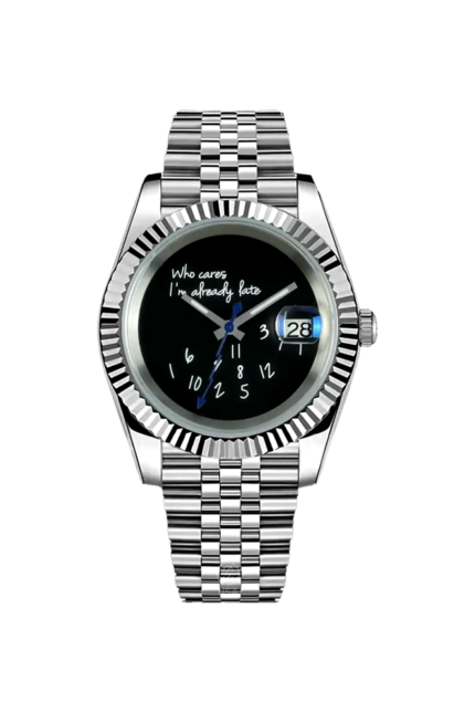 Mod Datejust Black Who Cares?