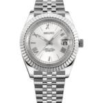 Mod Datejust Roman Silver
