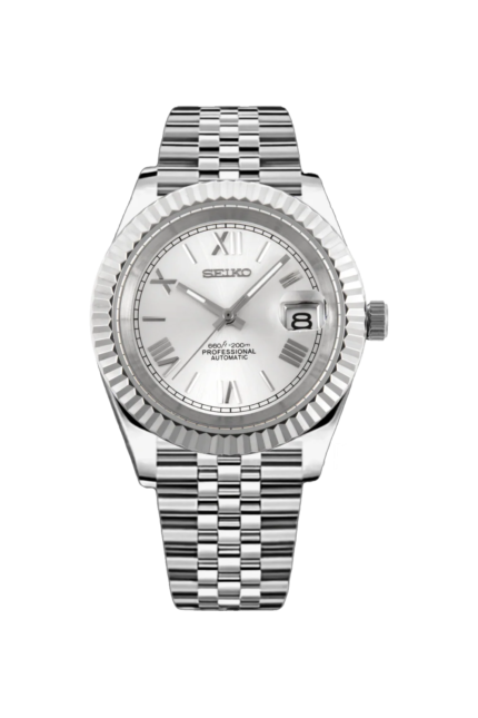 Mod Datejust Roman Silver - SKYRIM WRIST