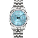 Mod Datejust Roman Sky Blue - 31mm