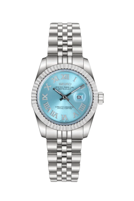 Mod Datejust Roman Sky Blue - 31mm - SKYRIM WRIST
