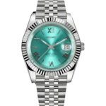 Mod Datejust  Roman Tiffany Blue