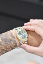 Mod Datejust Two-Tone Gold Arabic Green - Image 2
