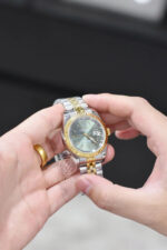 Mod Datejust Two-Tone Gold Arabic Green - Image 4