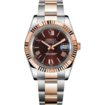 Mod Datejust Two-Tone Rose Gold Red - SKYRIM WRIST