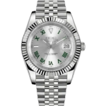 Mod Datejust Wimbledon Silver