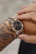 Mod Datejust Wimbledon Two-Tone Rose Gold Gray - Image 2