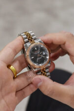 Mod Datejust Wimbledon Two-Tone Rose Gold Gray - Image 3