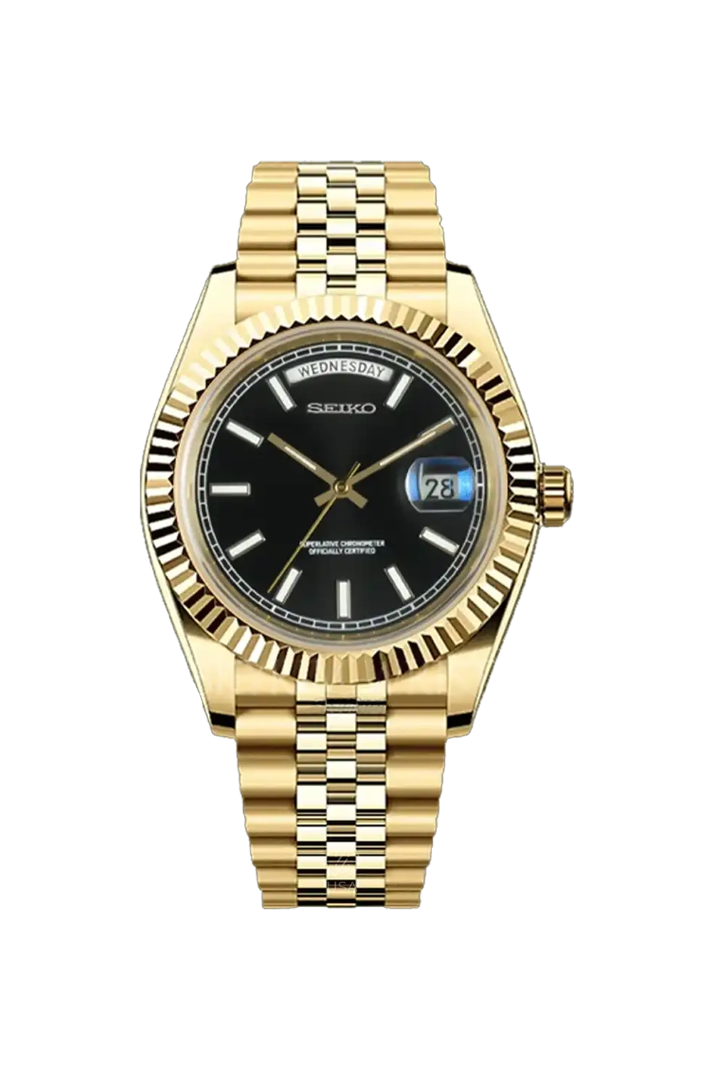 Mod_Day-Date_Gold_Black_10064664-1ce4-4eb5-89c6-601d0777c7cf.png Mod Day-Date Gold Black - Image 1