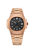 Mod Nautilus Rose Gold Black