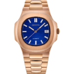 Mod Nautilus Rose Gold Blue