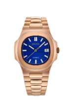 Mod Nautilus Rose Gold Blue