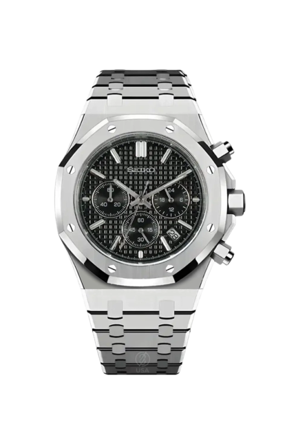Mod Royal Oak Black Chronograph