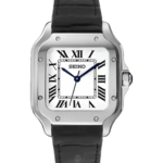 Mod Santos White Black Leather