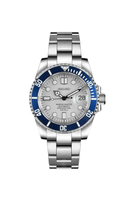 Mod Submariner Blue White