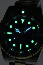 Mod Submariner Two-Tone Gold Blue - SKYRIM WRIST