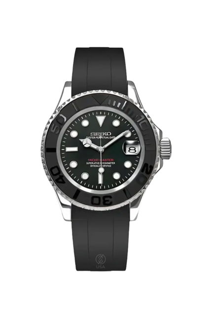 Mod Yacht-Master Silver Black II
